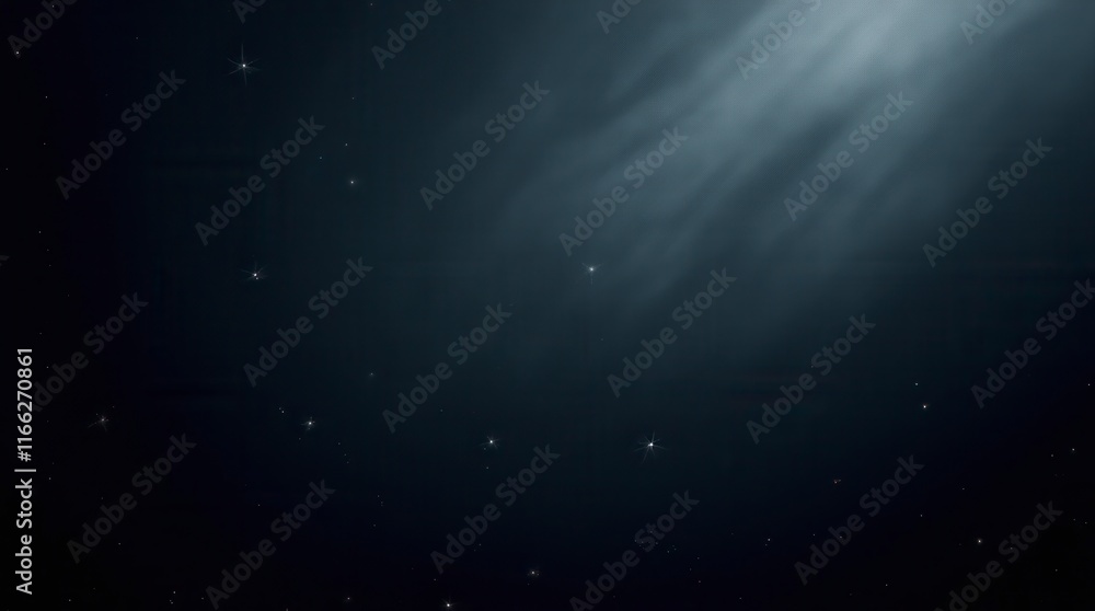 Fototapeta premium Dark Grainy Background With Light Spots Creating Gradient Effect