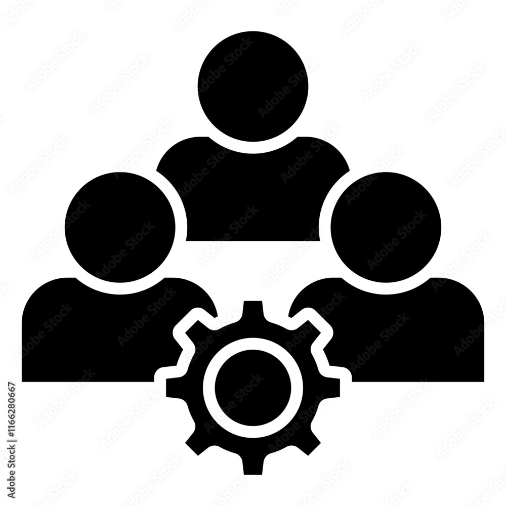 Team Coordination Icon Team Coordination Icon