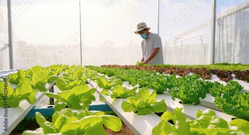 Healthy and Sustainable Hydroponic Garden  .