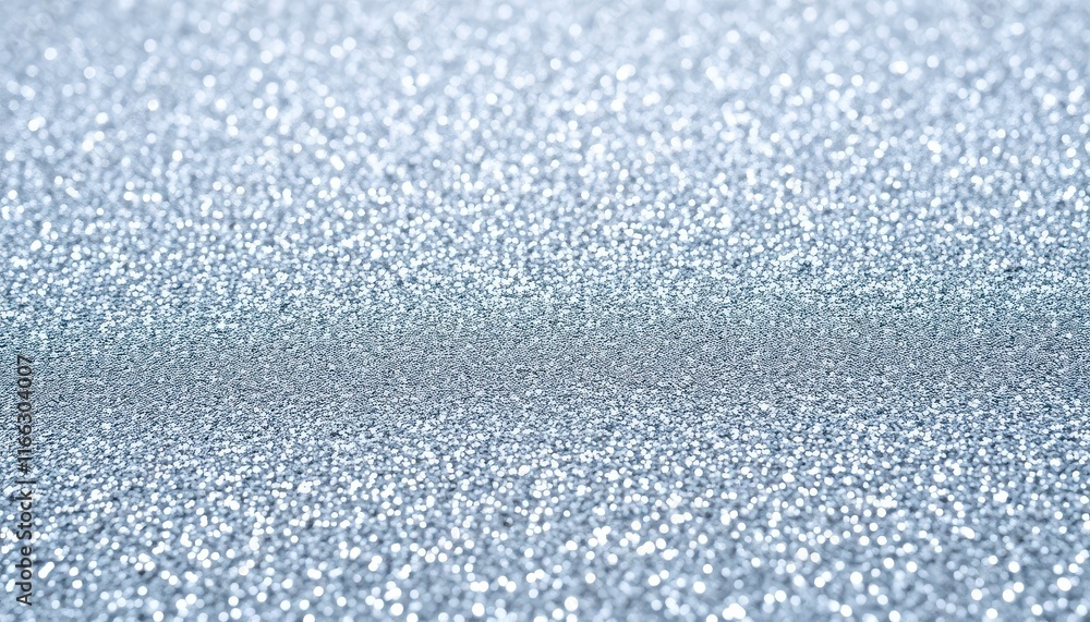 Obraz premium a close up of a silver glittered surface with a blurry background
