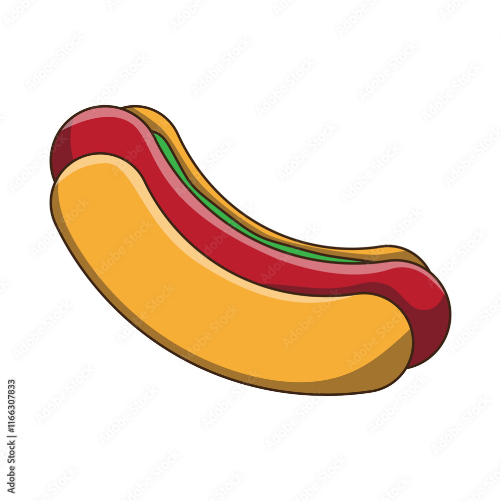 Hotdog Illustration