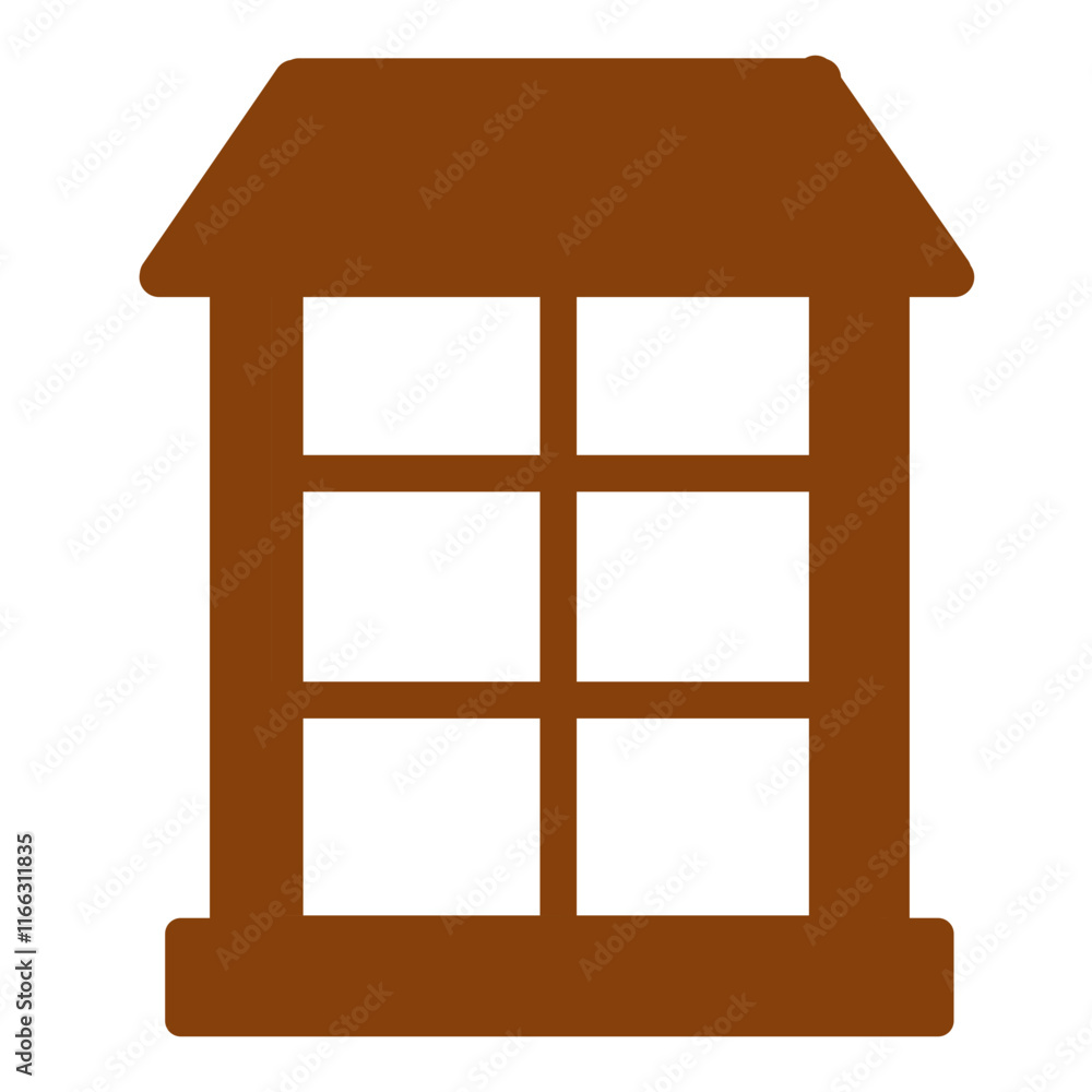 Vector of icon Window Frame chocolate Windows Vector of icon Window Frame chocolate Windows