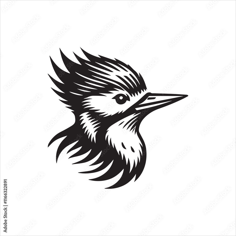 Fototapeta premium bird of paradise vector