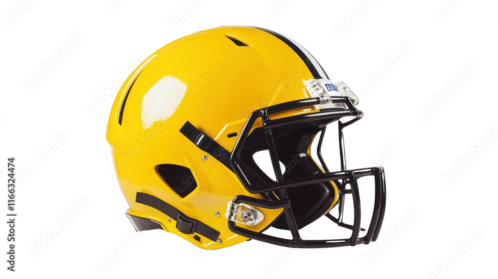 Fototapeta premium American football helmet transparent background