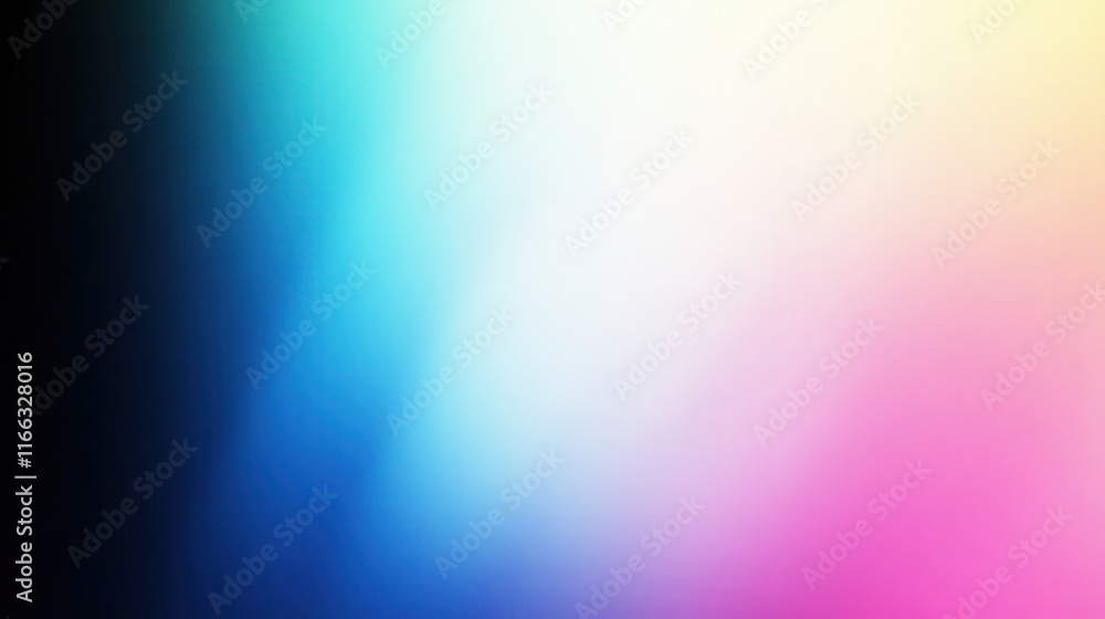 Fototapeta premium Abstract gradient of vibrant colors blending softly