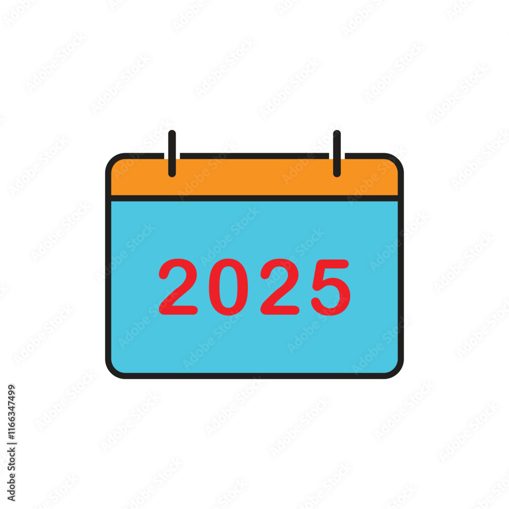 Calendar date icon vector logo design template Calendar date icon vector logo design template