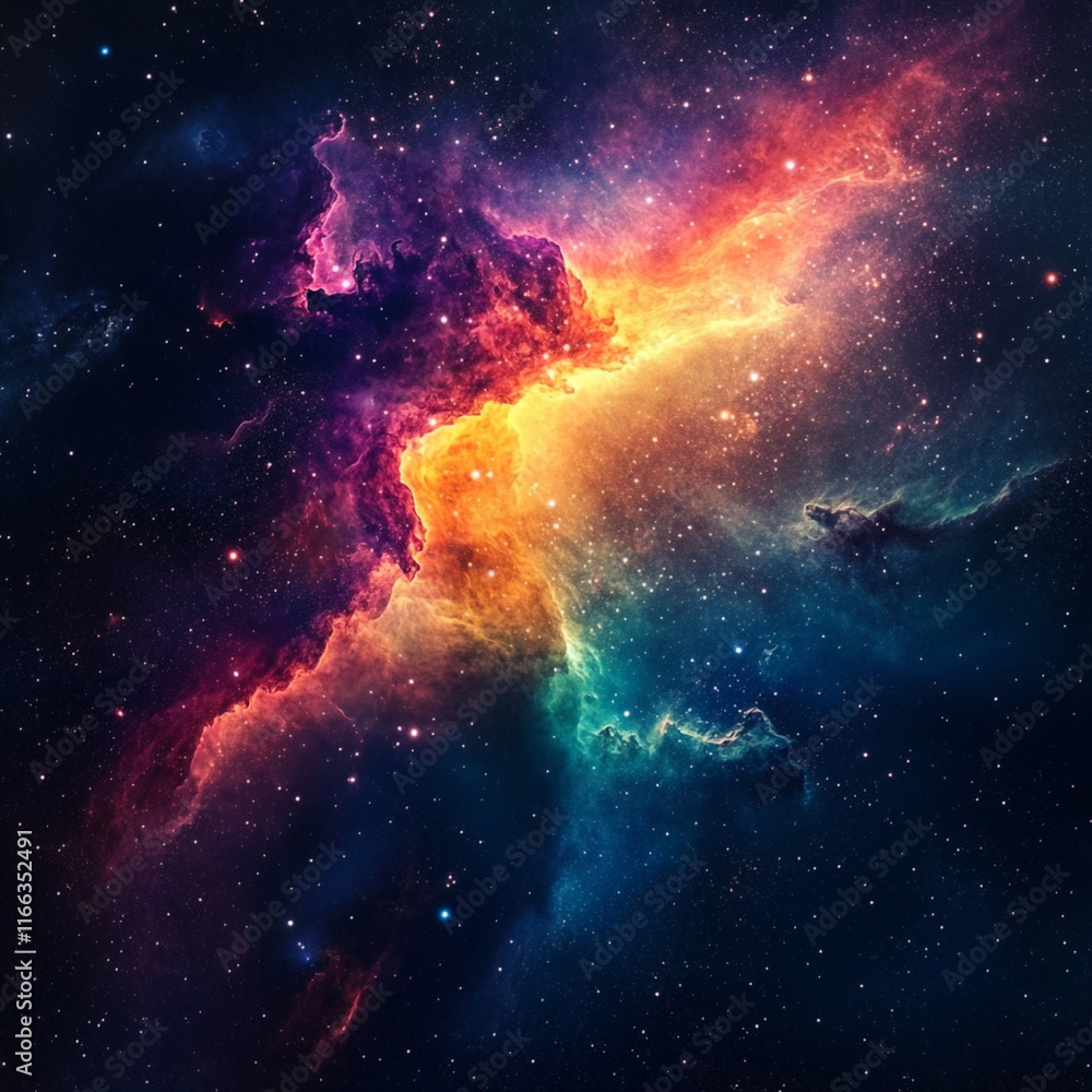 nebula and galaxy nebula and galaxy