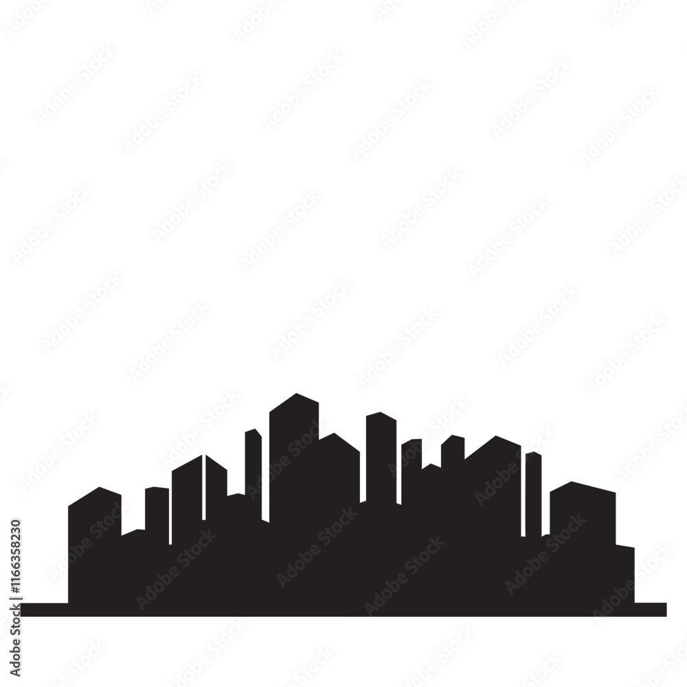 Fototapeta premium City Architecture Silhouette