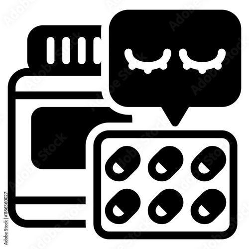 Sleeping pills icon