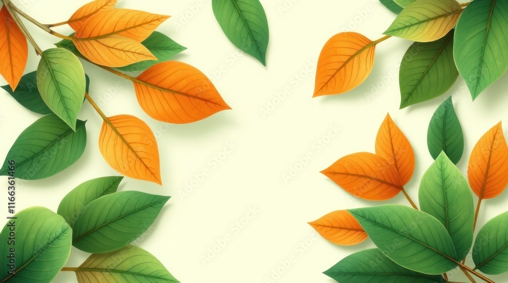 Obraz premium spring poster & background