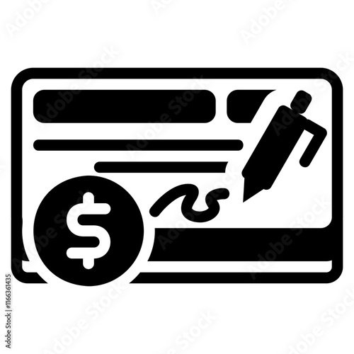 Cheque icon