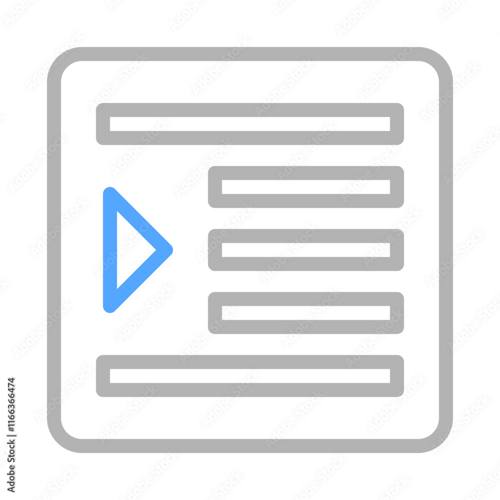 Text Alignment Icon. Concept of Content Formatting and Document Editing. Text Alignment Icon. Concept of Content Formatting and Document Editing.