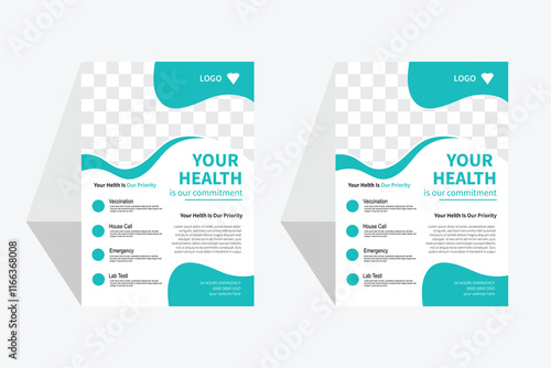 Medical flyer design templet 