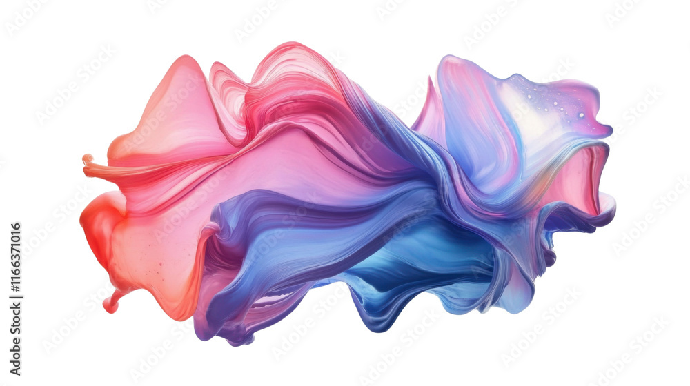Splash of colorful paint transparent background Splash of colorful paint transparent background