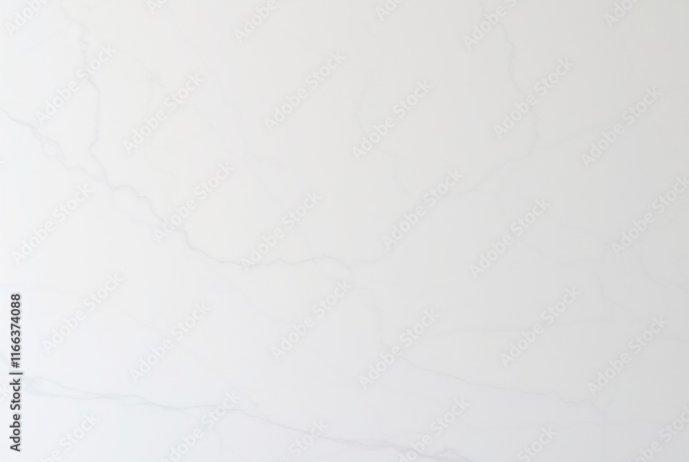 Obraz premium Elegant White Marble Texture with Subtle Veins for Modern Design