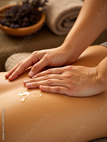 Wallpaper Mural Relaxing Lower Back Massage for Pain Relief and Comfort Torontodigital.ca