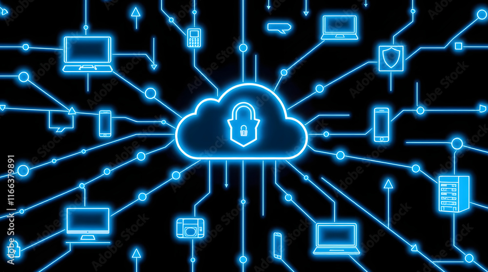Cloud security ensuring data protection and seamless connectivity in a modern digital network infrastructure Cloud security ensuring data protection and seamless connectivity in a modern digital network infrastructure