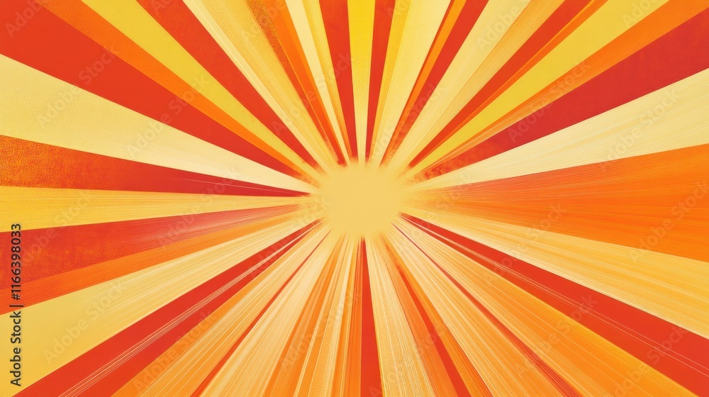 A vibrant, radiating burst of colors in red, orange, and yellow, conveying energy and warmth. A vibrant, radiating burst of colors in red, orange, and yellow, conveying energy and warmth.