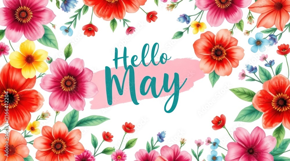 spring poster & background spring poster & background