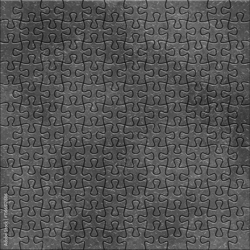 Silver surface texture jigsaw puzzle background stock illustration