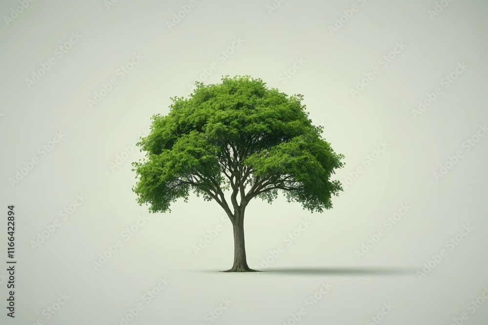 arafed tree with green leaves on a white background arafed tree with green leaves on a white background