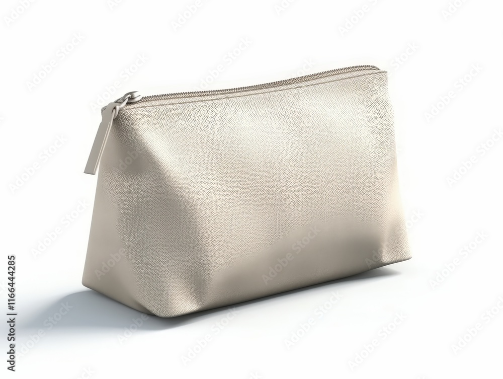 Elegant Beige Canvas Pouch for Cosmetics and Personal Care Items, Ideal for Travel and Daily Use, Stylish and Practical Organizer Elegant Beige Canvas Pouch for Cosmetics and Personal Care Items, Ideal for Travel and Daily Use, Stylish and Practical Organizer