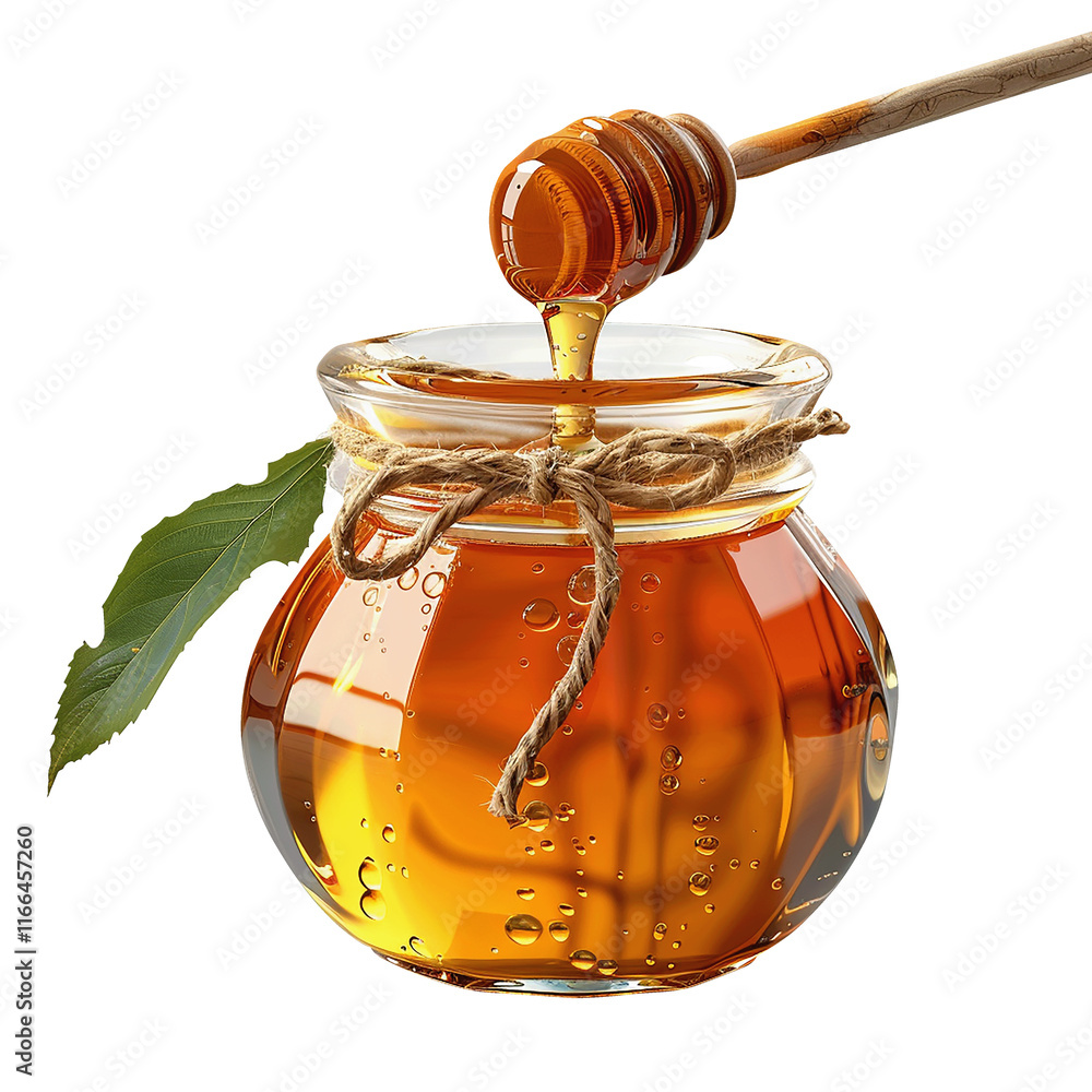 honey jar isolated on a transparent background honey jar isolated on a transparent background