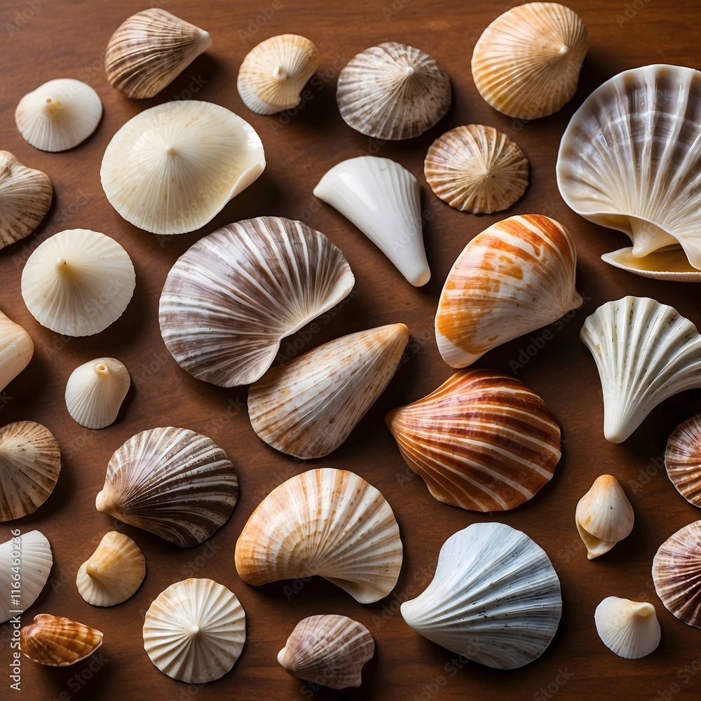 Marine Delights: A Lively Array of Nature’s Fanshells Marine Delights: A Lively Array of Nature’s Fanshells