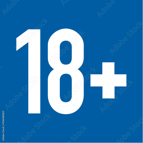 18 only sign