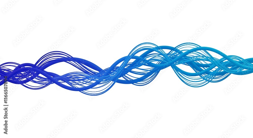 Abstract Blue Wave Lines Swirling Flowing Dynamic Energy Background Abstract Blue Wave Lines Swirling Flowing Dynamic Energy Background