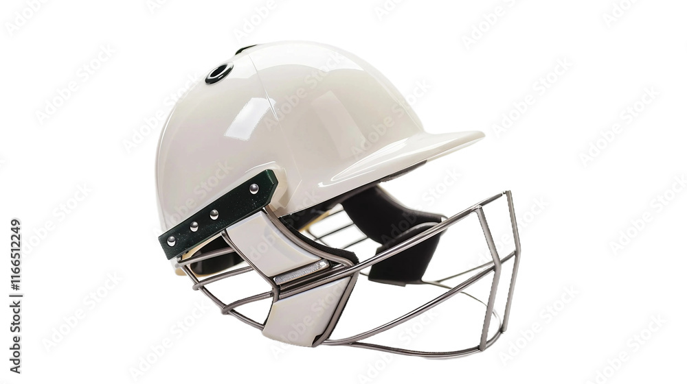 Fototapeta premium Helmet Shining in Light on transparent background PNG.