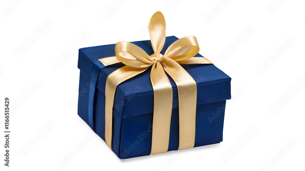 Obraz premium gift box isolated on white background
