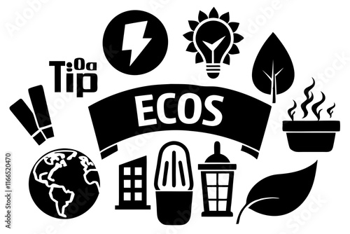 Eco-Friendly Tips: Sustainable Living Educational Graphics photo