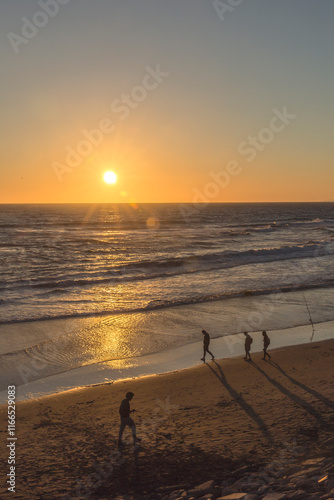 Sunset at Ocean Beach, San Francisco