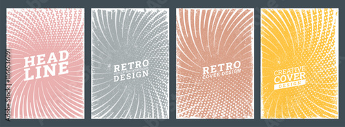 Grunge Brochure, vintage flyer Covers, ray background, abstract Brochure template, old vector illustration , Magazines, sun burst design, book, modern, annual, corporate, creative sun beam, business