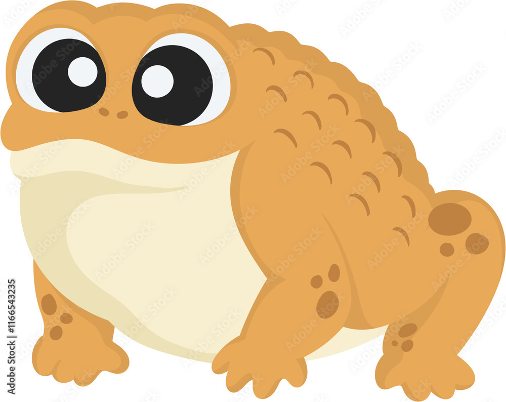 Obraz premium illustration toad
