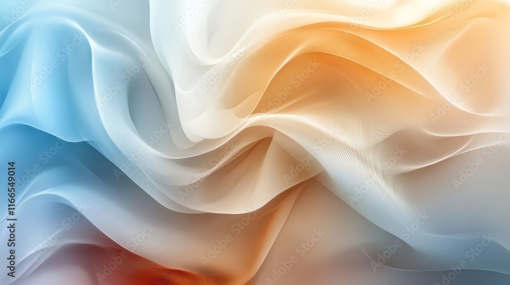 Obraz premium Abstract Design Digital Background, Generative AI