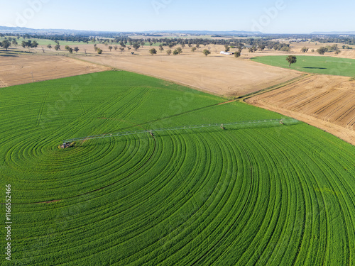 Centre Pivot Irrigator - Cowra NSW Australia