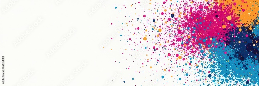Abstract halftone pattern, white background, cyan, magenta, yellow , yellow, background design, screen printing Abstract halftone pattern, white background, cyan, magenta, yellow , yellow, background design, screen printing
