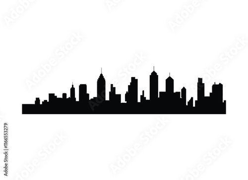 City Vector art silhouette