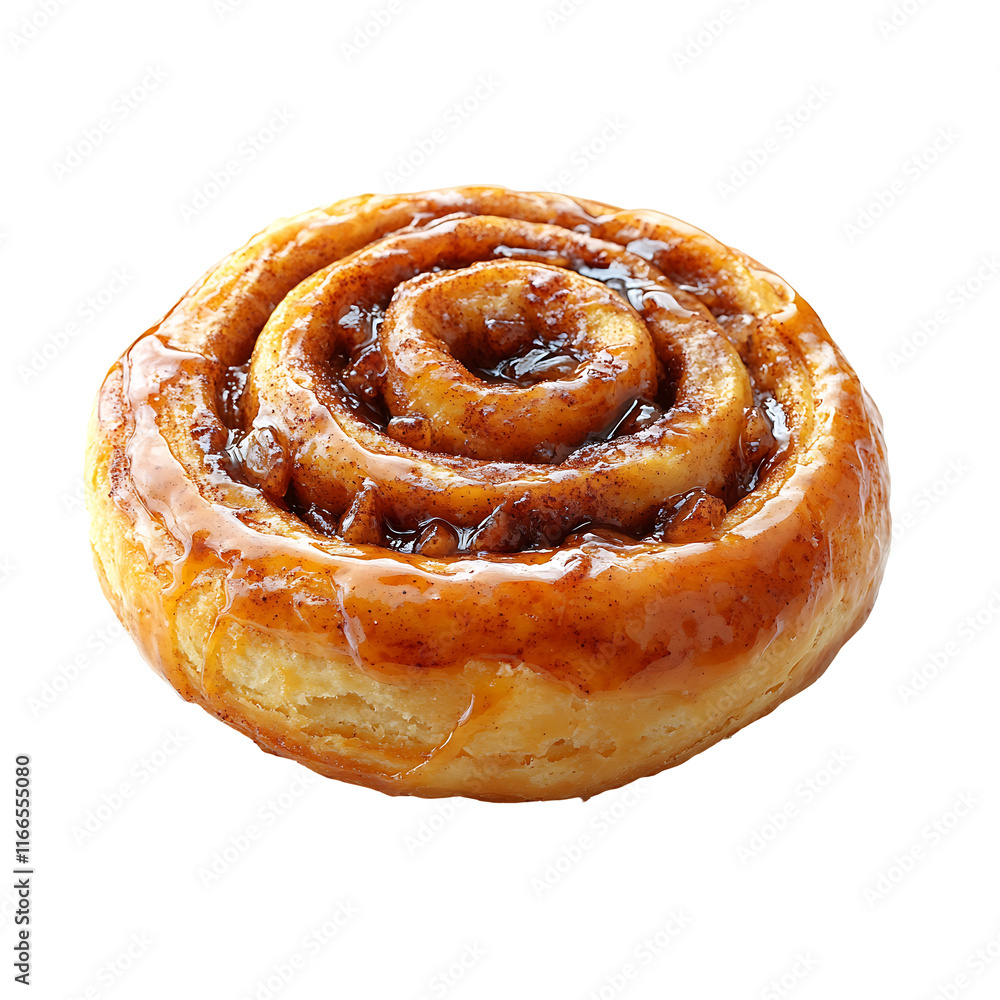 Delicious Caramel Apple Cinnamon Roll Transparent Background. Delicious Caramel Apple Cinnamon Roll Transparent Background.
