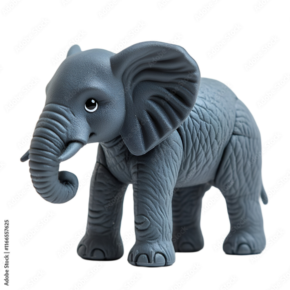 Obraz premium elephant isolated on white background