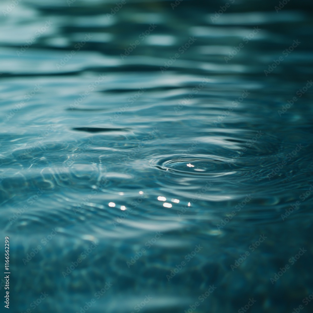 Tranquil blue water surface with gentle ripples reflecting light, creating a serene and peaceful atmosphere. Tranquil blue water surface with gentle ripples reflecting light, creating a serene and peaceful atmosphere.