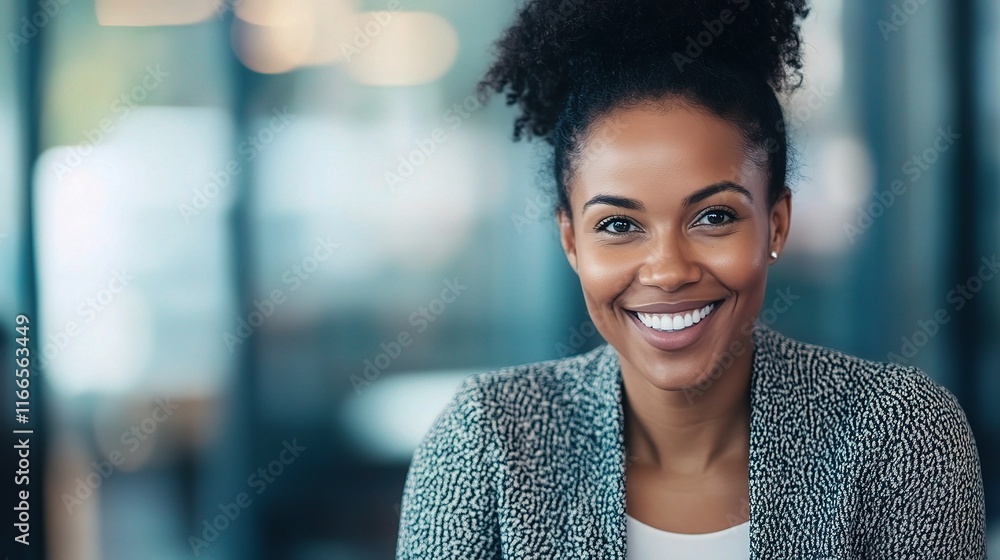 Professional Businesswoman Engaged in Video Conference Call Professional Businesswoman Engaged in Video Conference Call