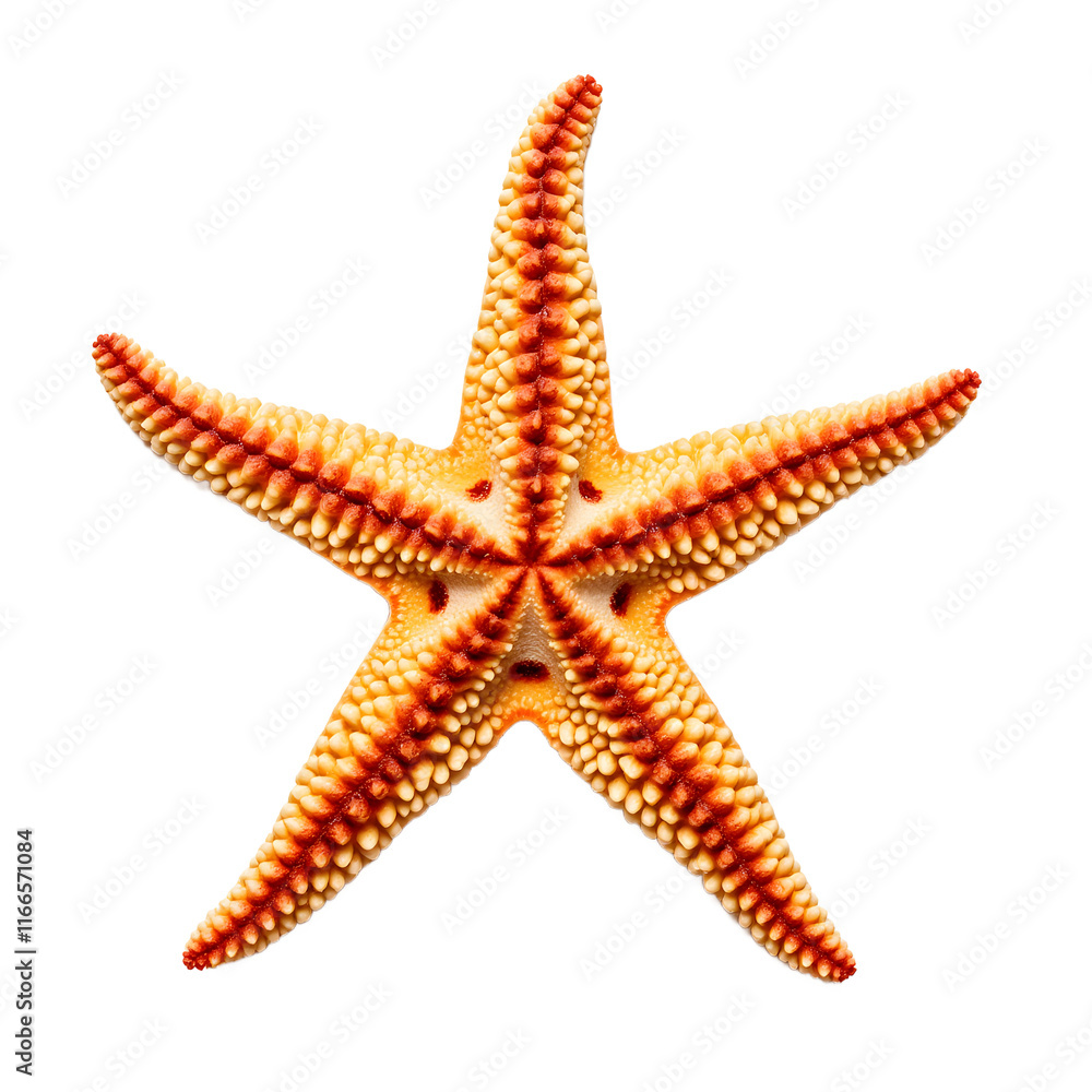 detailed red realistic starfish isolated on transparent background PNG file detailed red realistic starfish isolated on transparent background PNG file