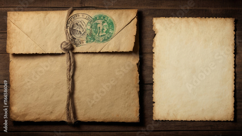 Vintage paper texture with a warm,aged look.Old sepia colored background to add a retro style to your designs,collages or backgrounds photo