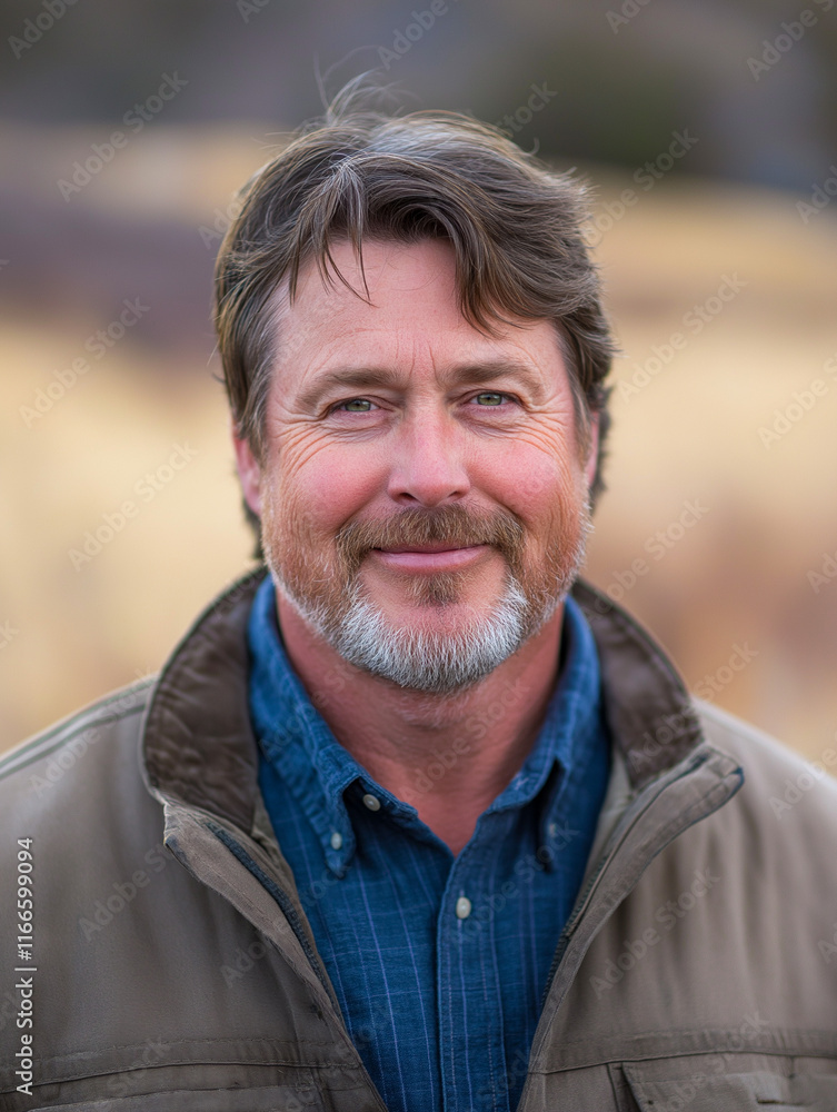 Smiling man in outdoor portrait. Smiling man in outdoor portrait.