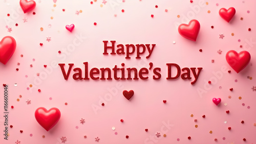 Wallpaper Mural Happy Valentine's Day. Romantic and festive celebration. Torontodigital.ca