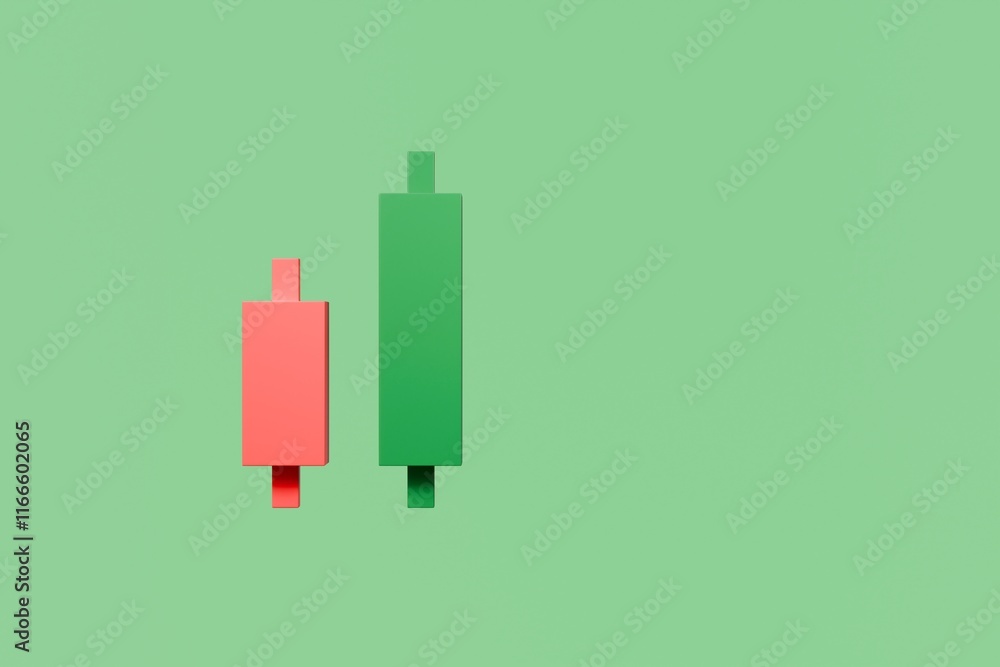 3d Candlestick Growth stock diagram graph icon. Business investment market trade exchange analysis chart and economy finance report ticker candlestick isolated on transparent background. 3d render. 3d Candlestick Growth stock diagram graph icon. Business investment market trade exchange analysis chart and economy finance report ticker candlestick isolated on transparent background. 3d render.