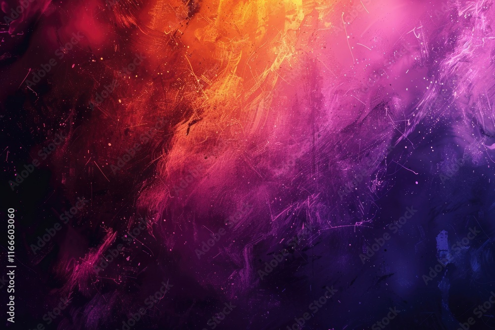Abstract Color Gradient Design with Dark Texture and Copy Space Abstract Color Gradient Design with Dark Texture and Copy Space